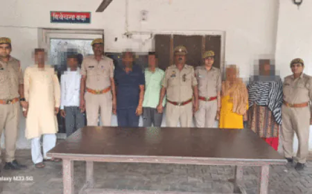 हाथरस हादसे में 6 गिरफ्तार, मुख्य आयोजक देव मधुकर पर एक लाख का इनाम घोषित