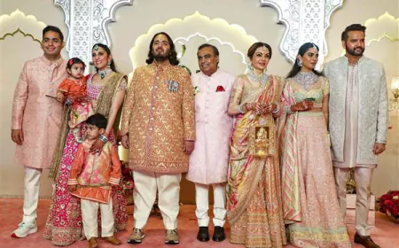 अंनत अम्बानी की शादी में फ़िल्मी सितारों ने जमाई महफ़िल