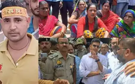 Chitrakut :  युवक को पुलिस ने उठाया छोड़ने पर मिली लाश, बवाल के बाद थानेदार सहित 4 निलंबित