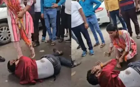 महिला वकील के साथ छेड़छाड़ करने वाले पत्रकार मन्नू अवस्थी की जमकर  पिटाई