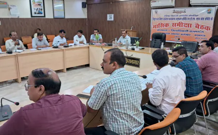 ऑपरेशन कायाकल्प के 19 पैरामीटर्स से कराये जा रहे कार्य को पूर्ण करने के दिये निर्देश