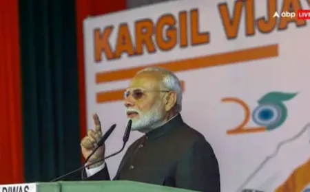 Kargil Vijay Diwas Celebration: प्रधानमंत्री नरेंद्र मोदी  वन रैंक, वन पेंशन योजना को लेकर कर दिया बड़ा ऐलान