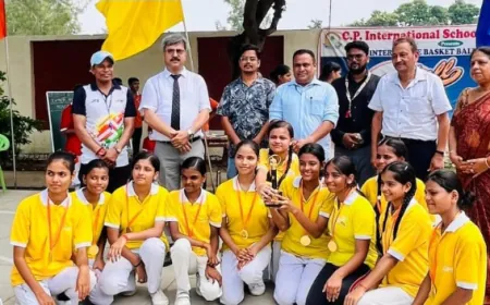 सीपीआई में इंटरहाउस बास्केटबॉल प्रतियोगिता की धूम