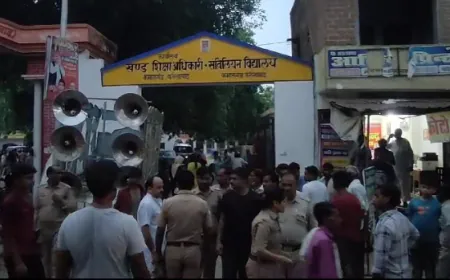 शिक्षक को दिन दहाड़े मारी गोली गंभीर घायल  हायर सेंटर रेफर