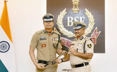 IPS दलजीत सिंह चौधरी ने सम्हाला BSF डीजी का पद