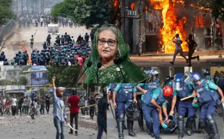 शेख हसीना की सत्ता छीनने वाला कौन है मास्टरमाइंड ? कहाँ कैसे रची गई साजिस