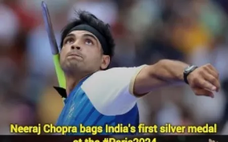 Neeraj Chopra Match: Neeraj Chopra Wins Silver at Paris Olympics 2024, Arshad Nadeem Takes Gold