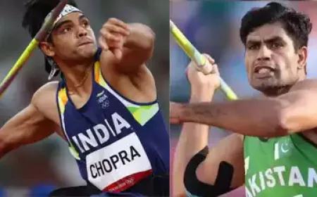 Neeraj Chopra Match: नीरज चोपड़ा ने पेरिस में 89.45 मीटर के साथ रजत पदक जीता