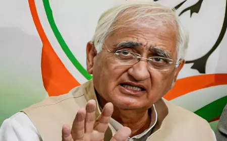 कांग्रेस के वरिष्ठ नेता खुर्शीद जी का बयान भारत में भी हो सकते हैं बंगाल जैसे हालात देश में भ्रम अराजकता फैलाने वाला बयानहै