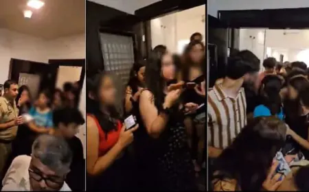 Noida Crime : पॉश सोसायटी में रेव पार्टी, पुलिस के छापे में 40 लड़के लड़कियां पकड़े, भारी मात्रा में हरियाणा शराब व हुक्के बरामद