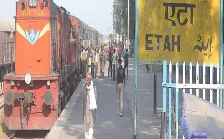 8 नए रेलवे प्रोजेक्ट्स को मंजूरी, एटा कासगंज नहीं है शामिल, 7 राज्यो में चलेगा काम