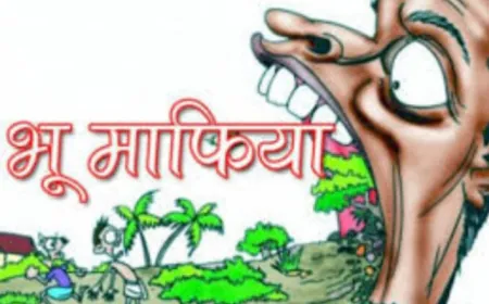 फर्रुखाबाद नहर विभाग की सैकड़ों एकड़ परती जमीन पर हो रहा अवैध कब्जा