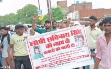 हत्याकांड से गुस्साए लोधियों ने सांसद व विधायक का किया विरोध