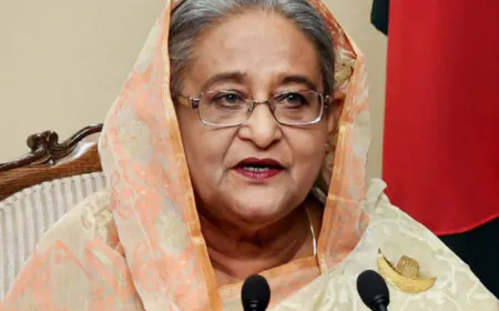 शेख हसीना का प्रत्यर्पण करने को बीएनपी नेता ने भारत के समक्ष उन्हें बांग्लादेश को कानूनी तरीके से सौंपने की कहा