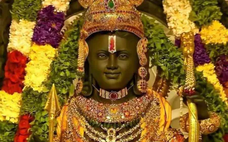 संगमरमर के राम दरबार के साथ-साथ टाइटेनियम का राम दरबार भी रखा जाएगा