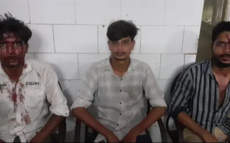 रुपयों के लेनदेन को लेकर दो पक्षो मे चले जमकर लाठी डंडे 5 लोग घायल