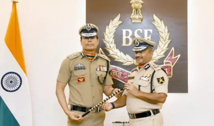 IPS दलजीत सिंह चौधरी ने सम्हाला BSF डीजी का पद