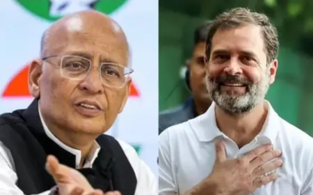कांग्रेस सत्ता में आई तो राहुल गांधी बनेंगे प्रधानमंत्री, अभिषेक मनु सिंघवी