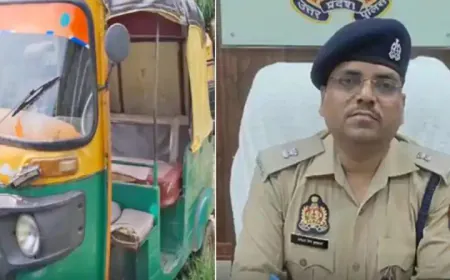 एटा पुलिस ने एक ही ऑटो का काटा  65 बार चालान, शख्स की हार्टअटैक से मौत