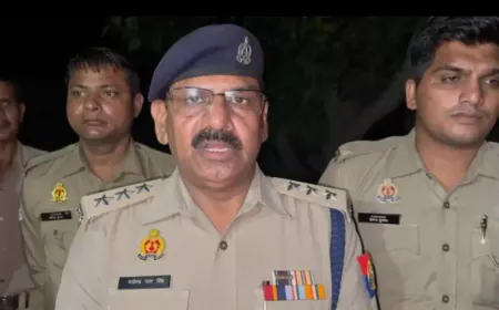 Muzaffar Nagar News: लूट की वारदात को अंजाम देने वाले बदमाशों और पुलिस में हुई मुठभेड़