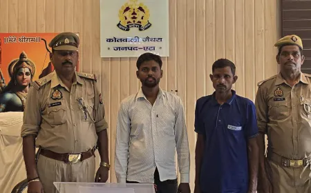 Etah News : झोला छाप क्लीनिक चेकिंग को गई स्वास्थ्य विभाग की टीम को बंधक बनाकर पीटने वाले 2 गिरफ्तार