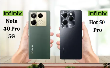 Infinix Hot 50 vs Infinix Note 40 Pro: कौन सा फोन है बेहतर