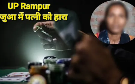 Rampur News : 12 बीघा जमीन जेवर बेचने के बाद पति ने पत्नी को भी हारा जुए में, अब सम्बंध बनाने का बना रहा दबाव, पहुंची SSP के पास