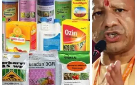 किसानों को लगा झटका : उत्तर प्रदेश सरकार ने 10 कीटनाशकों पर प्रतिबंध लगाया, एटा सहित 30 जिले शामिल