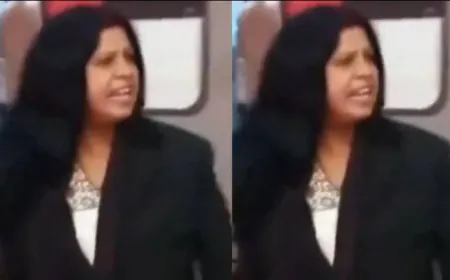 अरे यार तुम कोई जज हो, ट्रेन में टिकट मांगने पर महिला ने टीटी को पीटा