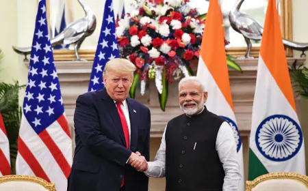 Trump Announces Meeting with Indian Prime Minister Narendra Modi Next Week