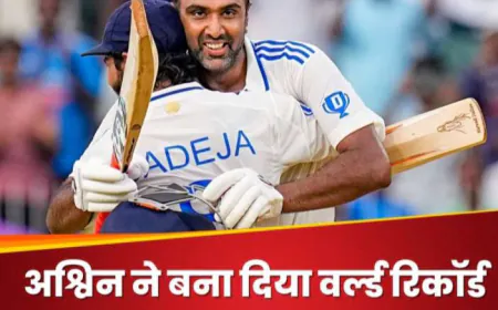 Ravichandran Ashwin Records: आर अश्विन ने 6 छक्के मार कर बना दिया वर्ड रिकार्ड