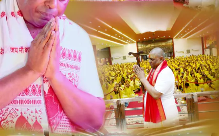 करौली धाम में विदेशी शिष्यों समेत हजारों भक्तों ने ली मंत्र दीक्षा