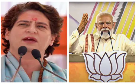 राजनीति में घुल चुका है जहर, प्रधानमंत्री को रखनी चाहिए पद की गरिमा, प्रियंका गांधी