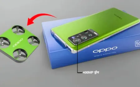 Oppo का नया स्मार्टफोन 400MP ड्रोन कैमरा और 7000mAh बैटरी के साथ