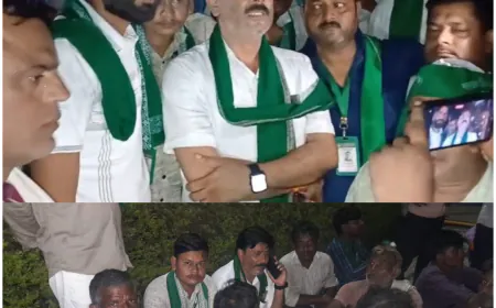 कासगंज जनपद के ग्राम पंचायत पैरोई में हुई घटना का संज्ञान लेकर तत्काल मौके पर पहुंचकर किसानों ने दिलाया घायल किसानों को न्याय