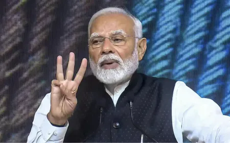 भारत के ख़िलाफ़ चल रहे षड्यंत्र में कॉंग्रेस का हाथ, हरियाणा में जीत के बाद बोले पीएम मोदी