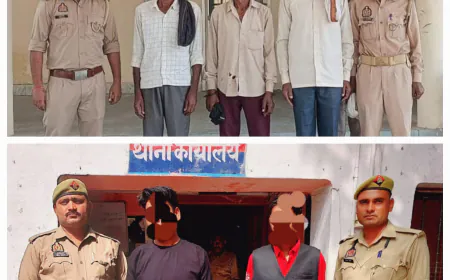News: पुलिस ने 08 एनबीडब्ल्यू वारंटी अभियुक्तों को गिरफ्तार