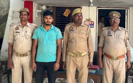 Etah News: युवती को बहला-फुसलाकर भगाने के मामले में अभियुक्त गिरफ्तार