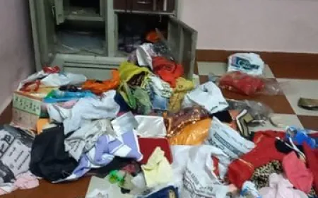 अज्ञात चोरों ने बंद पड़े मकान में घुसकर दहेज के लिए इकट्ठा किया गया सामान सहित घरेलू समान किया पार