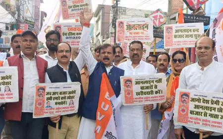 ऑनलाइन नहीं राष्ट्रहित में स्वदेशी व्यापारी से करें खरीदारी-  संदीप बंसल