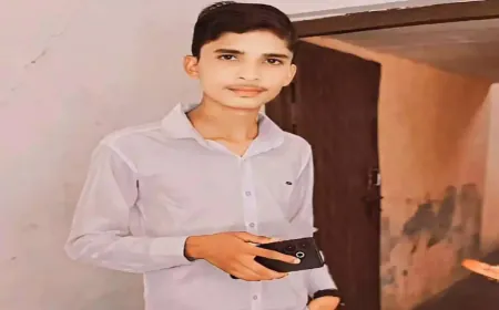 BREAKING: हाईस्कूल के छात्र की सड़क हादसे में दर्दनाक मौत, परिजन सदमें में