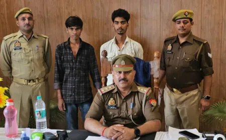 Etah News : प्रेम-प्रसंग के चलते युवती की हत्या करने की घटना में वांछित चल रहे अन्य दो अभियुक्त गिरफ्तार
