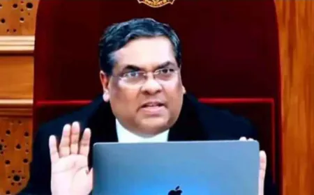 CJI संजीव खन्ना ने पहले ही दिन वकील को हडकाया, यहाँ आपके लेक्चर सुनने नहीं आये हैं