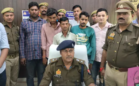 Farrukhabad News : नकली रुपये छापते 4 गिरफ्तार