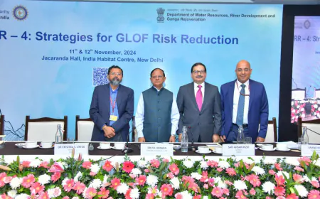 प्रधानमंत्री के प्रधान सचिव डॉ. पी.के. मिश्रा ने “ग्लेशियल झीलों के फटने से उत्पन्न बाढ़ (जीएलओएफ) के जोखिम के न्यूनीकरण की रणनीति” पर आयोजित चौथी सीओडीआरआर कार्यशाला