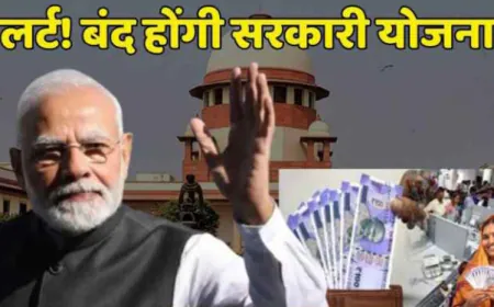 Free Government Scheme : मुफ्त राशन, न फ्री बिजली, जल्द बंद होंगी सभी योजनाएं, जानें सुप्रीमकोर्ट क्यों लगा रहा रोक