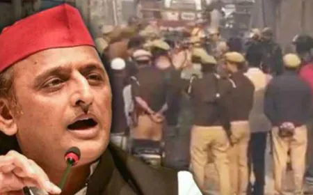 UP उप चुनाव में हंगामे के बाद दारोगा समेत 7 पुलिसवाले सस्पेंड