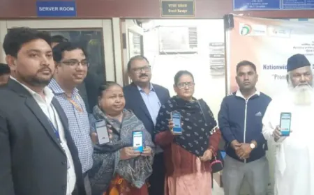 लखनऊ में विभिन्न स्थानों पर राष्ट्रव्यापी डिजिटल जीवन प्रमाणपत्र अभियान