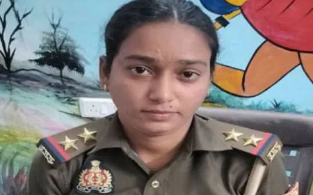 प्रशिक्षु महिला दरोगा रिश्वत लेते गिरफ्तार, सिपाही हुए फरार