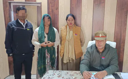 घर से गायब महिला को पुलिस ने ढूंढ कर परिजनों को सौंपा